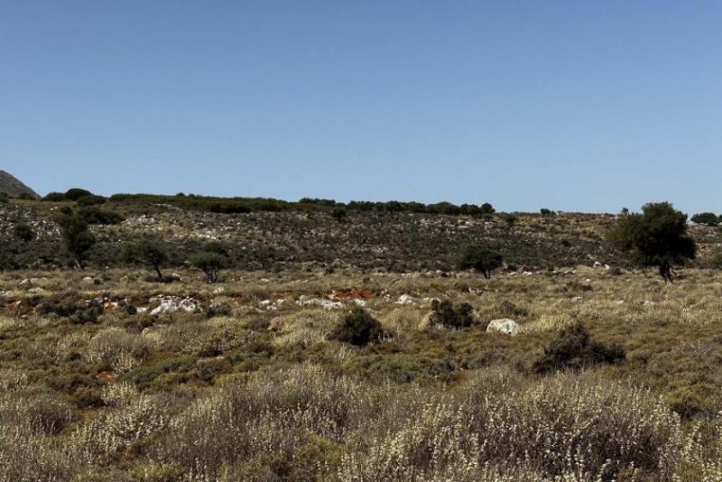 Kokkino Chorio Kreta, Kokkino Chorio: Spektakuläres 80.000 m² großes Grundstück mit Meerblick auf Kreta zum Verkauf Grundstück kaufen